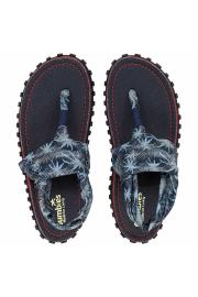 Gumbies Chanclas con tira trasera de mujer de color azul marino