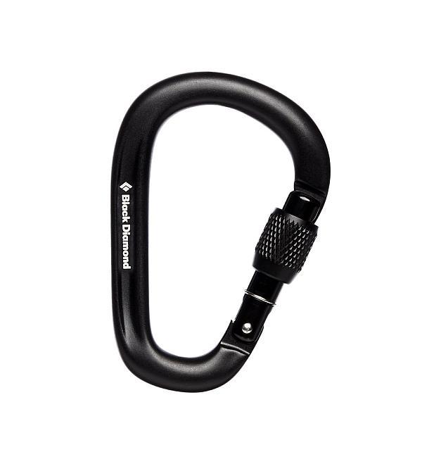 Screwgate carabiner Black Diamond Pearlock
