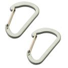 Mini mosquetones Munkees Flat Wire Gate 4x40mm