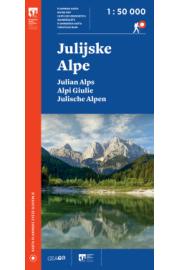 Mapa de los Alpes Julianos - 1:50.000
