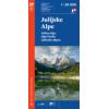 Zemljevid Julijske Alpe - 1:50.000