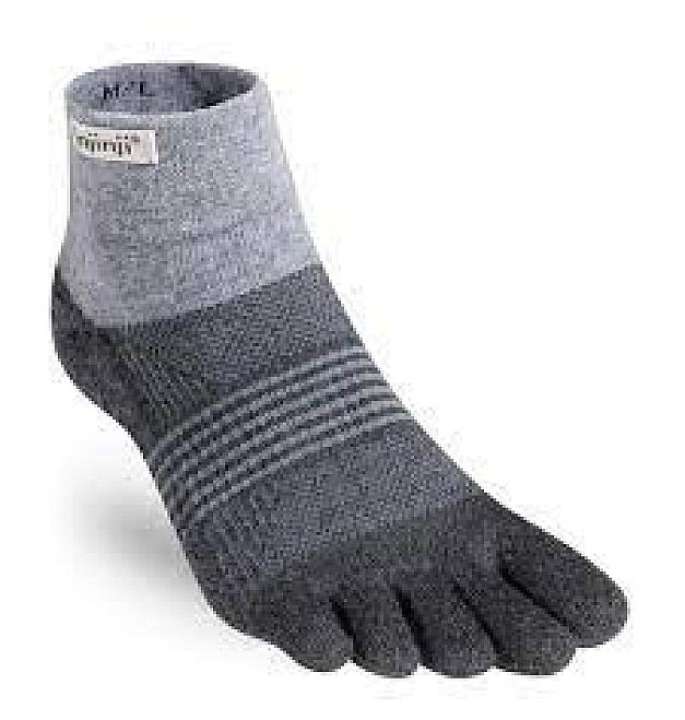 Calcetines cortos Injinji Trail Midweight para mujer