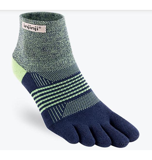 Calcetines cortos Injinji Trail Midweight para mujer