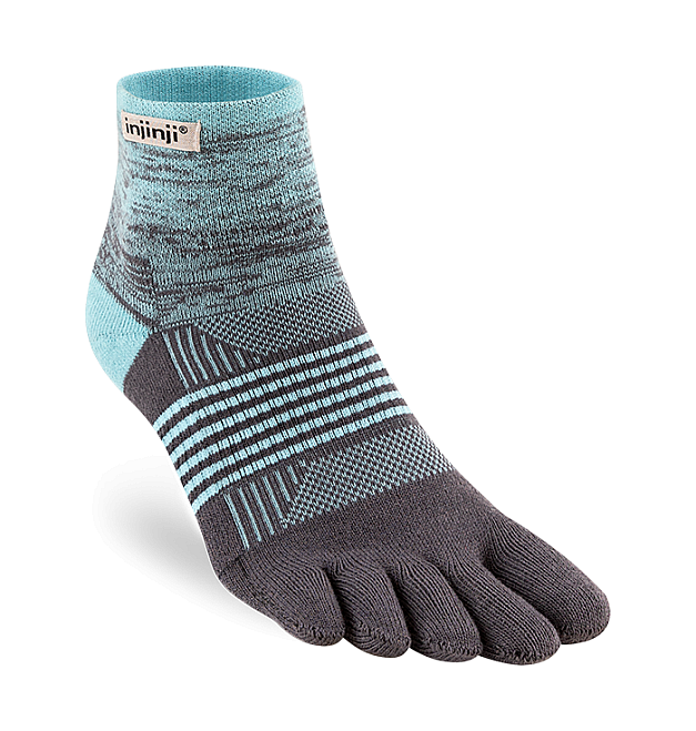 Calcetines cortos Injinji Trail Midweight para mujer