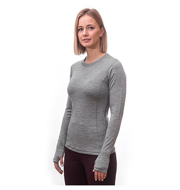 Maglia manica lunga donna Sensor Merino Bold 220g