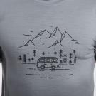 Camiseta Sensor Merino Van Life para hombre