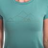 Damen-T-Shirt Sensor Coolmax Tech Mountains