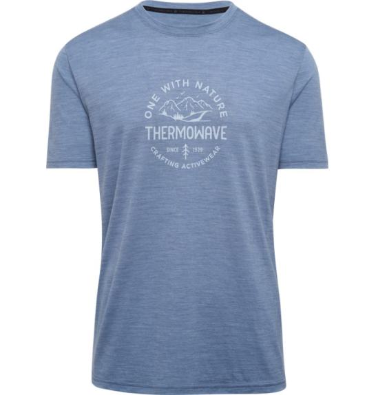 Merino-T-Shirt für Herren Thermowave Cooler TruLite