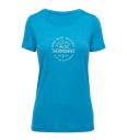 Merino-T-Shirt für Damen Thermowave Cooler TruLite