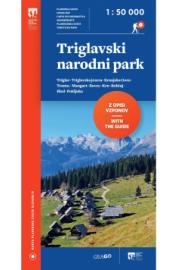 Gebirgskarte Triglavski narodni park 1:50 000