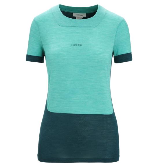 Merino-T-shirt für Damen Icebreaker Zoneknit