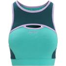 Reggiseno sportivo da donna in merino Icebreaker ZoneKnit
