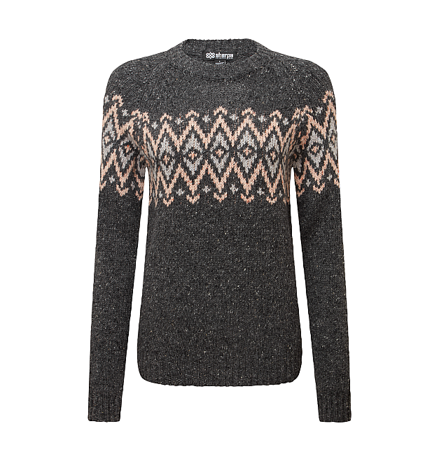 Pullover da donna in lana Sherpa Dumji Crew