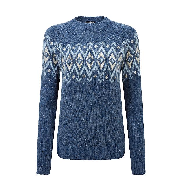 Women's wool pullover Sherpa Dumji Crew