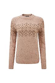 Pullover da donna in lana Sherpa Dumji Crew