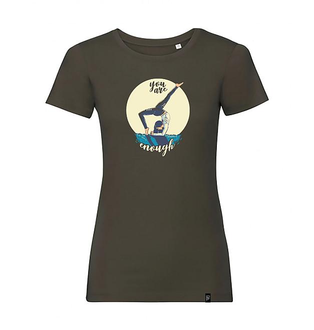 Hybrant Camiseta de mujer de algodón orgánico You Are Enough