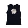 T-shirt smanicata da donna Hybrant Moon Rider in cotone biologico