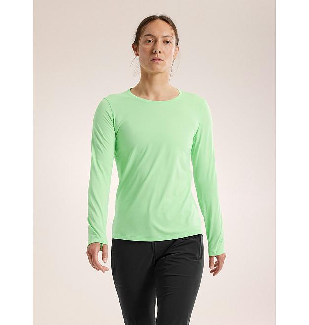 Women's Arcteryx Taema Crew Long Sleeve Top
