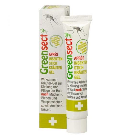 Greensect Gel after insect and mosquito bites Greensect 20 ml