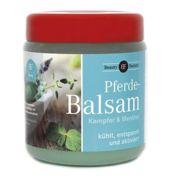 Horse balm with camphor and menthol Beauty Factory 500 ml