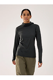 Felpa con cappuccio a maniche lunghe da donna Arcteryx Taema