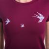 Sensor Coolmax Tech Swallow women's short shirt