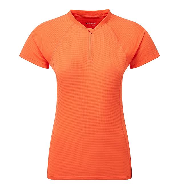 Montane Dart Nano Zip Short Sleeve Active T-Shirt for Women