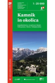 Karta PZS Kamnik i okolina 1:25 000