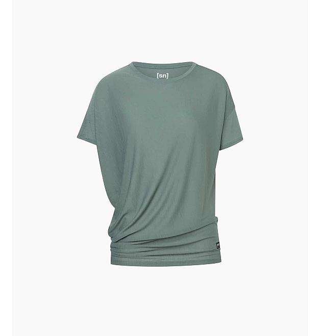 Damen Merino-Kurzarmshirt Super.natural Yoga