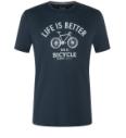 T-shirt da uomo in lana merino Super.natural Better bike