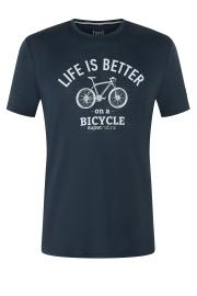 T-shirt da uomo in lana merino Super.natural Better bike