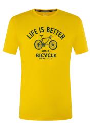 Men's merino T-shirt Super.natural Better bike