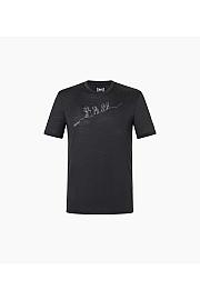 Camisa merino de manga corta para hombre Super.natural Senderismo