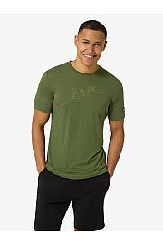 Camisa merino de manga corta para hombre Super.natural Senderismo