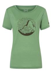Women's merino T-shirt Super.natural Mountain Mandala