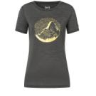 Camiseta Mujer Super.natural Mountain Mandala Manga Corta Merino