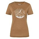 Camiseta Mujer Super.natural Mountain Mandala Manga Corta Merino