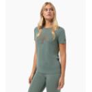 T-shirt da donna in lana merino Super.natural Tree of Knowledge