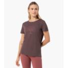 T-shirt da donna in lana merino Super.natural Tree of Knowledge