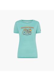 T-shirt da donna in lana merino Super.natural Bikepacking