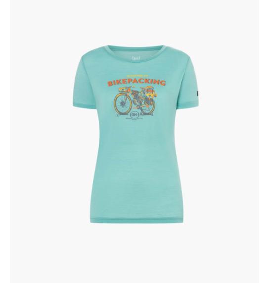 Women's merino T-shirt Super.natural Bikepacking