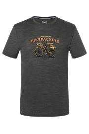 Merino-T-Shirt für Herren Super.natural Bikepacking