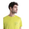 Icebreaker Tech Lite llI Natural Run Club Herren-Merino-Kurzarm-T-Shirt