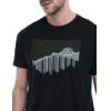 Herren Icebreaker Tech Lite II Pinnacle Grid Merino Kurzarm-T-Shirt