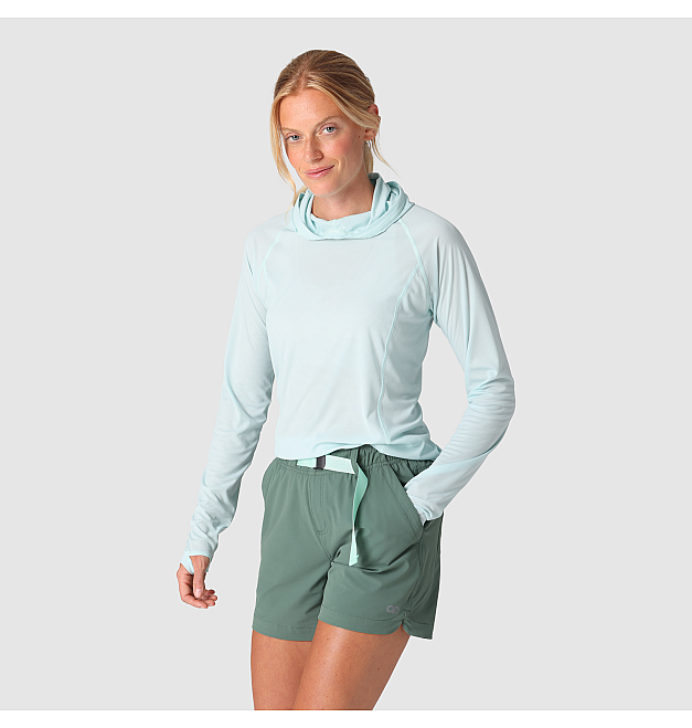 Sudadera con capucha Echo de investigación al aire libre para mujer