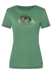 Merino T-Shirt für Damen Super.natural Triangle Hill SS WMS