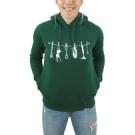 Sudadera con capucha promocional Kibuba para mujer