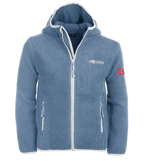 Children's fleece jacket Trollkids Mandal jacket GIRLS