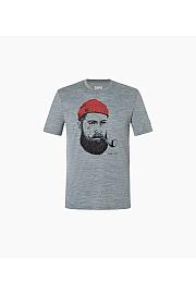 Camiseta marinera Super.natural de manga corta de merino para hombre