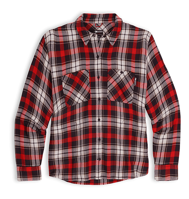 Camisa mujer Outdoor Research Feedback franela sarga